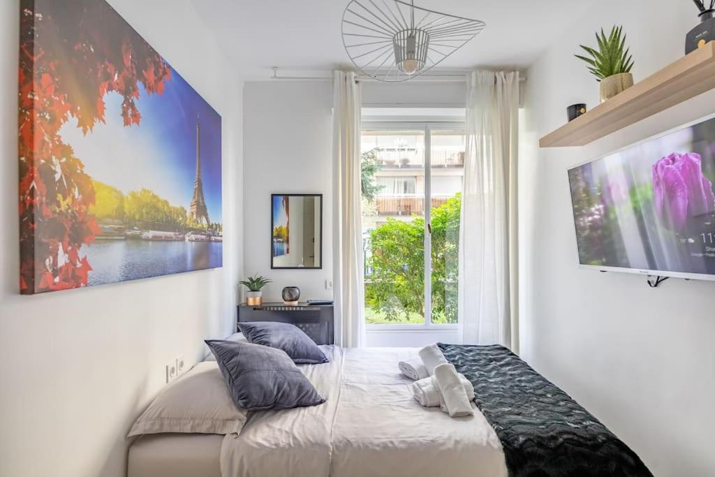 Cozy Studio Near The Eiffel Tower Paryż Zewnętrze zdjęcie